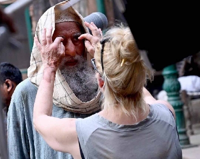 Big B's random quiz: What is the space between eyebrows called.