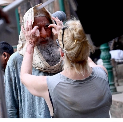 Big B's random quiz: What is the space between eyebrows called.