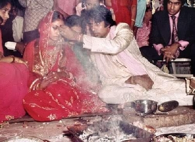 Big B-Jaya's 47th wedding anniversary today.