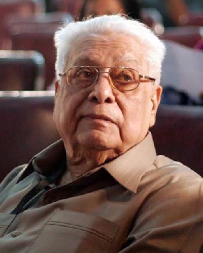 Film Director Basu Chatterjee.