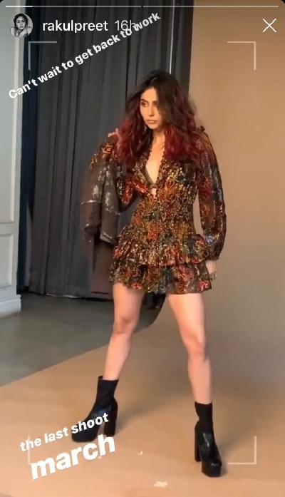 Rakul Preet Singh: Can't wait to get back to work.