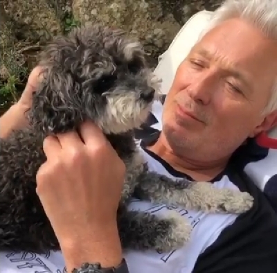 Martin Kemp's dog is more spoilt than his kids.