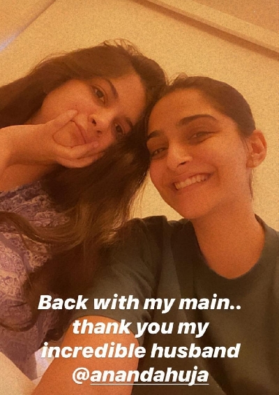 Sonam Kapoor flies back home to Mumbai ahead of birthday.