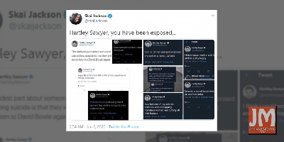 'The Flash' star Hartley Sawyer fired from show over past racist tweets