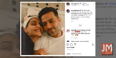 Birthday girl Sonam posts pic with 'best husband in the world'