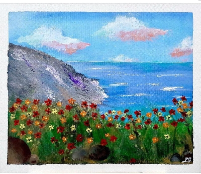 Pooja Gor back to painting mode.