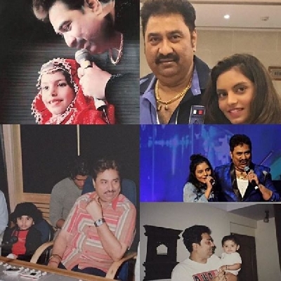 Shannon K honours her dad Kumar Sanu on Father's Day.