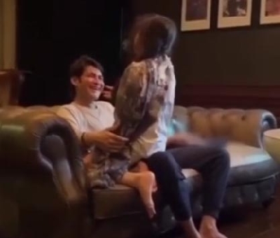 Mahesh Babu's 'time for a tongue twister' with daughter.