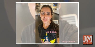 Samantha Akkineni posts 'just another happiness' selfie