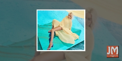 Rita Ora using LED therapy for skincare