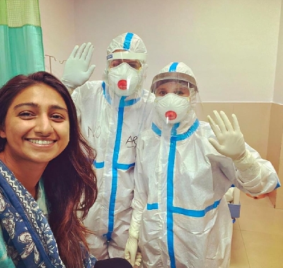 Mohena Kumari tests COVID-19 negative.