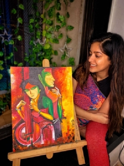 Ishita Dutta is enjoying doing her favourite things. Ishita Dutta is enjoying doing her favourite things.