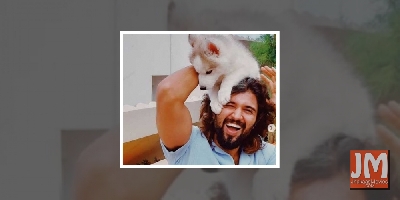 Vijay Deverakonda posts picture with his 'cute beast'
