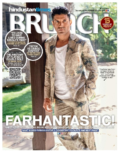 Farhan Akhtar appears in a "Super Cool" look on the latest cover of Leading Magazine!.