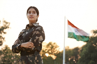 Janhvi Kapoorâ€™s 'Gunjan Saxena' gets a release date. (Photo: Netflix)