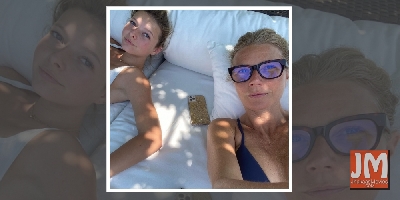 Gwyneth Paltrow, daughter pose for summertime selfie
