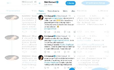 Simi Garewal: A 'powerful' person has viciously tried to destroy my career.