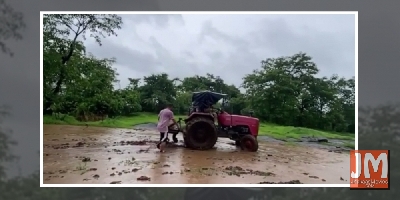Salman Khan goes farming on a tractor