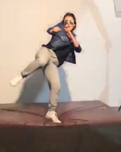 Radhika Madan shows how she kick-starts the week. (Photo: Durga Chakravarty)