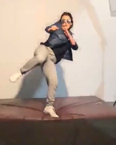 Radhika Madan shows how she kick-starts the week. (Photo: Durga Chakravarty)