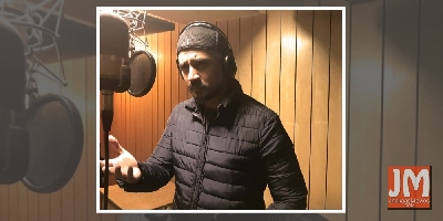 Shiv Panditt dubs for 'Khuda Haafiz' in Delhi