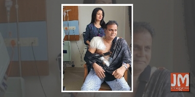Bhagyashree's husband Himalaya has shoulder surgery
