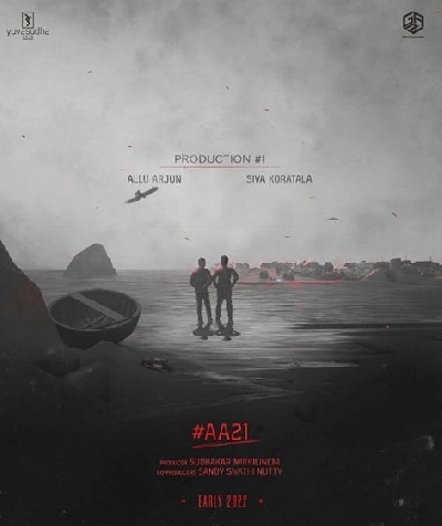 Allu Arjun announces â€˜AA21â€™ with Koratala Siva.