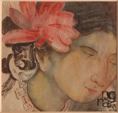 Work by Abanindranath Tagore, Source: NGMA.