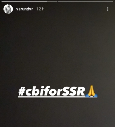 Bollywood joins CBI probe demand in Sushant case.