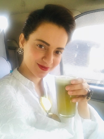 Kangana Ranaut warns against harmful effects of drugs.