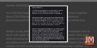 Ankita quashes Rhea's claim, says Sushant never had depression