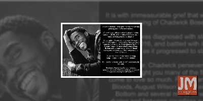 Chadwick Boseman's last post most liked tweet ever