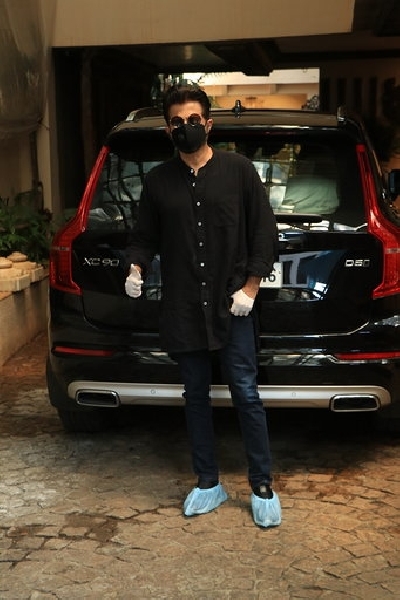 Mumbai: Actor Anil Kapoor seen at Juhu in Mumbai on Sep 4, 2020. (Photo: IANS)