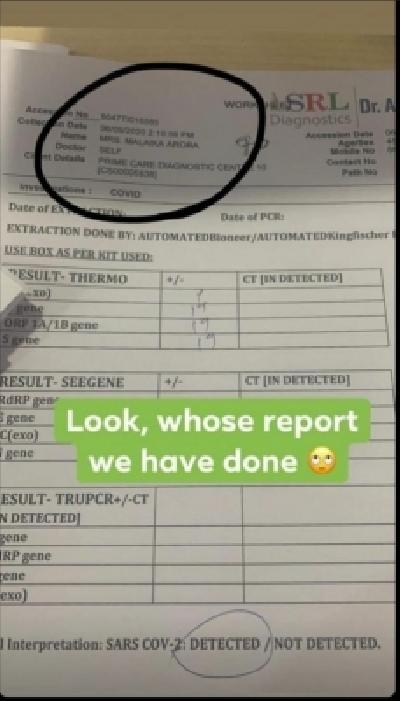 Amrita Arora reacts to sister Malaika