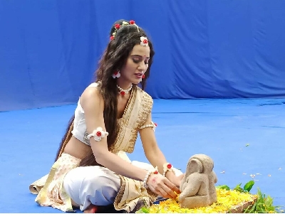 Bappa bhakt Heena Parmar on working in TV show 'Vighnaharta Ganesh'.