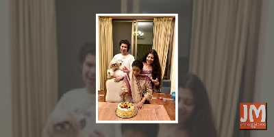 Asha Bhosle celebrates 87th birthday with family