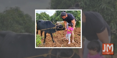 'K.G.F' star Yash has family time in the farmhouse