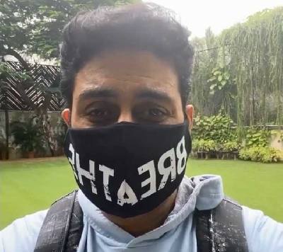 Abhishek Bachchan: Keep your mask on guys.