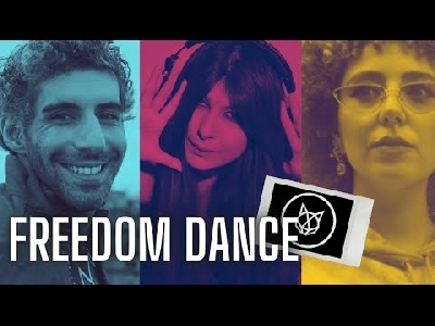 Jim Sarbh, Bani J do the 'Freedom Dance'.