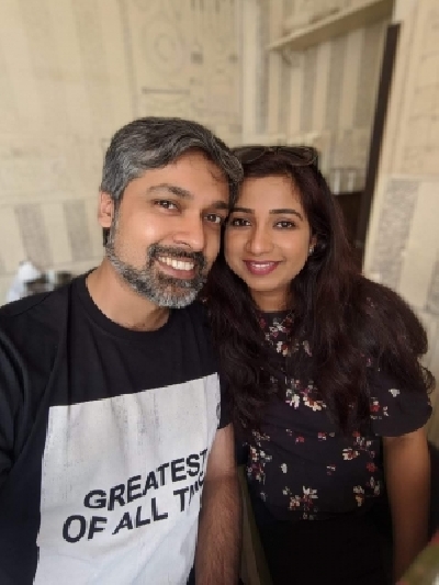 Shreya Ghoshal pens a birthday wish for husband Shreya Ghoshal pens a birthday wish for husband