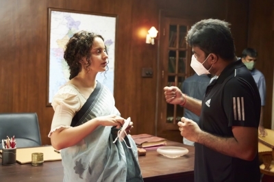 Kangana Ranaut happy to be back on film set Kangana Ranaut happy to be back on film set