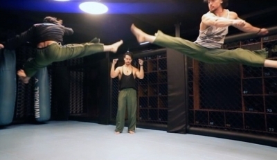Tiger Shroff reveals his biggest competitor . Tiger Shroff reveals his biggest competitor .