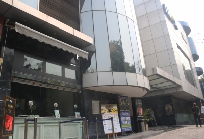 New Delhi: A view of the INOX cinema hall in New Delhi on Oct 13, 2020. Cinema halls in the national capital shall reopen from October 15 amid the Covid-19 pandemic as part of Unlock 5.0. (Photo: IANS) New Delhi: A view of the INOX cinema hall in New Delhi on Oct 13, 2020. Cinema halls in the national capital shall reopen from October 15 amid the Covid-19 pandemic as part of Unlock 5.0. (Photo: IANS)