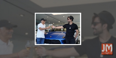 Himansh Kohli gifts himself a sports car