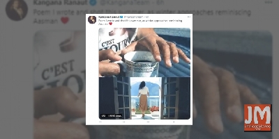 Kangana Ranaut longs for love in new poem 'Aasman'