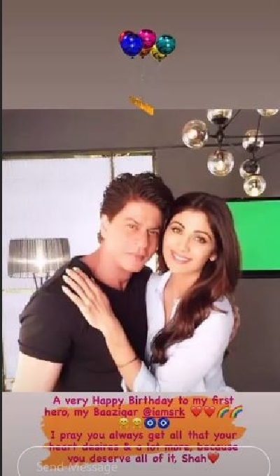 SRK turns 55: Fans, wellwishers celebrate b'day on social media