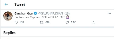 Bigg Boss 14: Gauahar Khan calls Eijaz Khan a dictator.