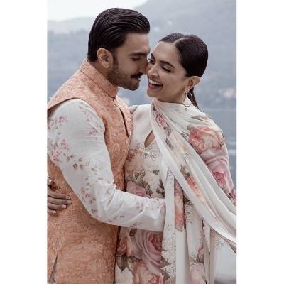 Deepika, Ranveer wish each other on anniversary. Deepika, Ranveer wish each other on anniversary.