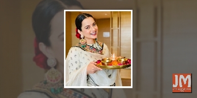 Kangana Ranaut welcomes â€˜deviâ€™ home on Diwali