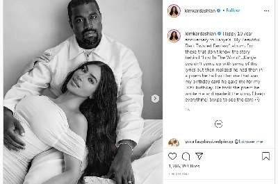 When Kanye Westâ€™s birthday card to Kim Kardashian inspired his music